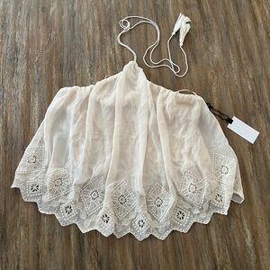 ASTR high neck flowy boho top - NWT